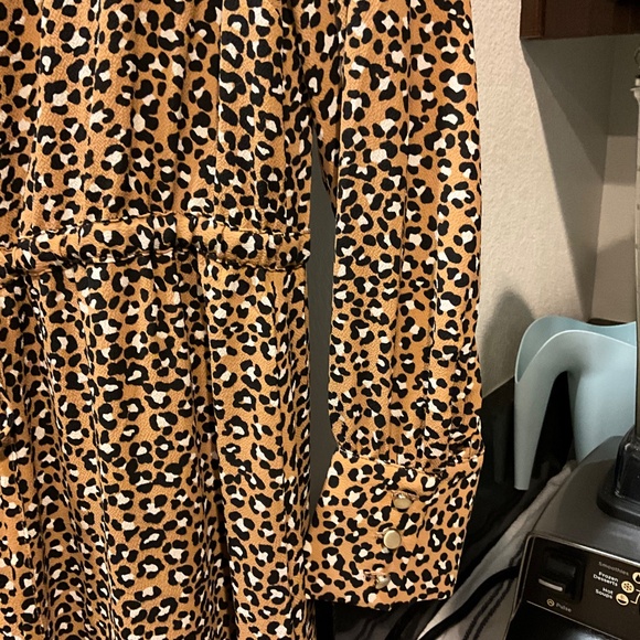 Talbots leopard print dress - Picture 5 of 9